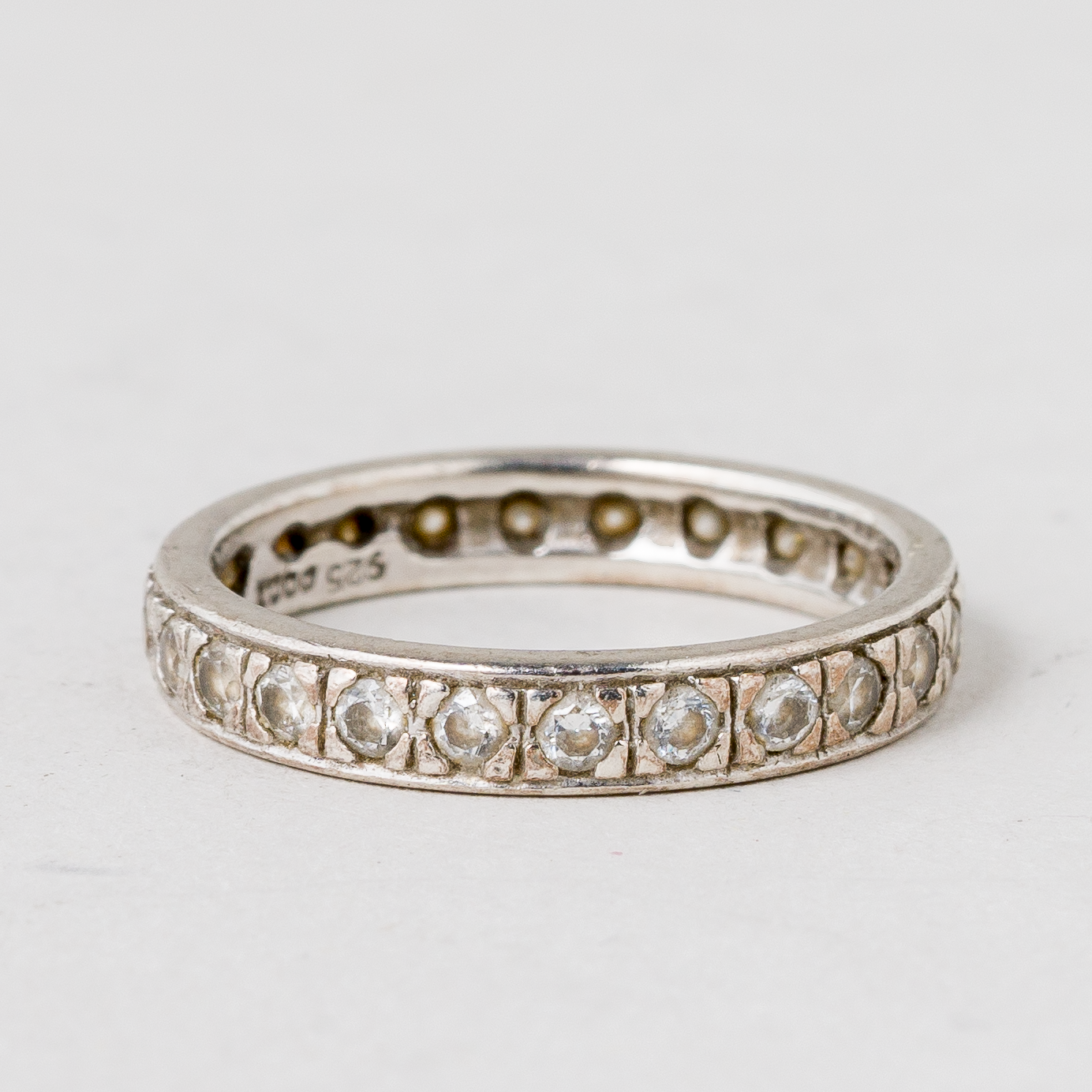 Ring 925er Silber 2,37 g Größe 54 (17,2 mm Ø)0