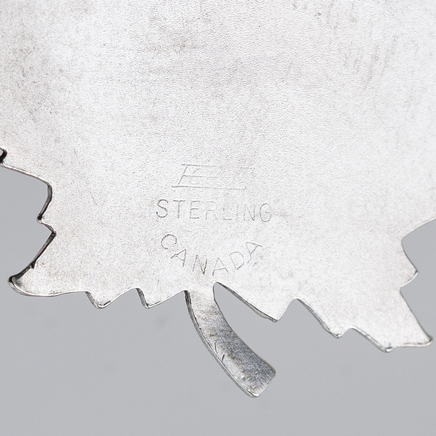 Brosche 925 Silber Ahornblatt Canada 3,6 cm 5,9 g5