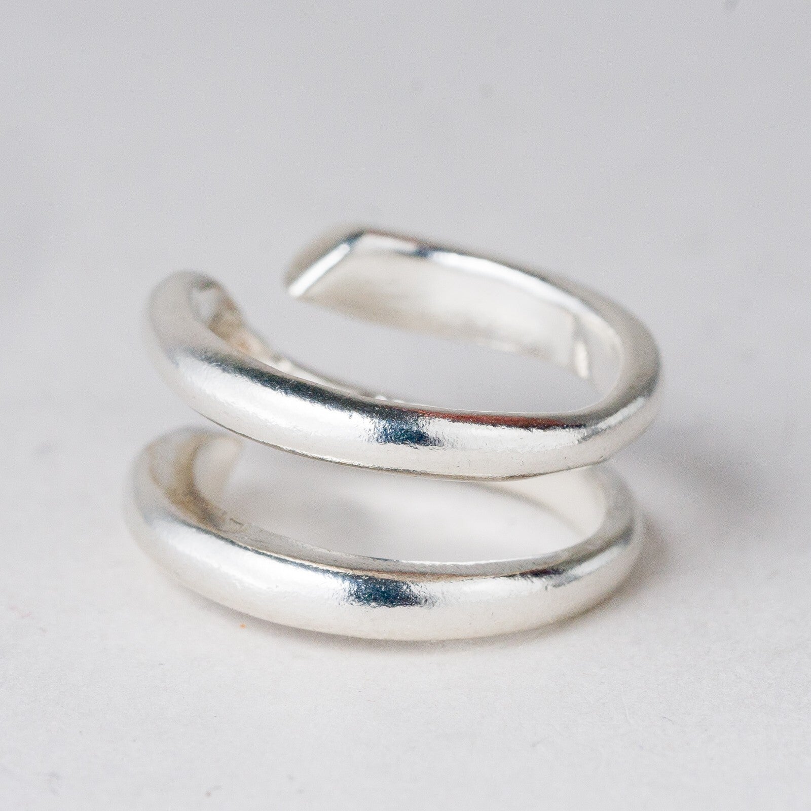 Silber Ring Größe flexibel ca. 57 8,6 g2