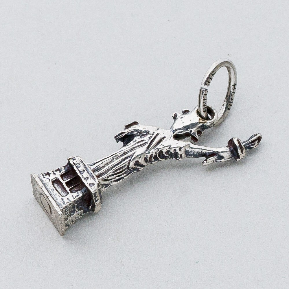 Silber Anhänger Kettenanhänger 925 Freiheitsstatue 2,24 g1