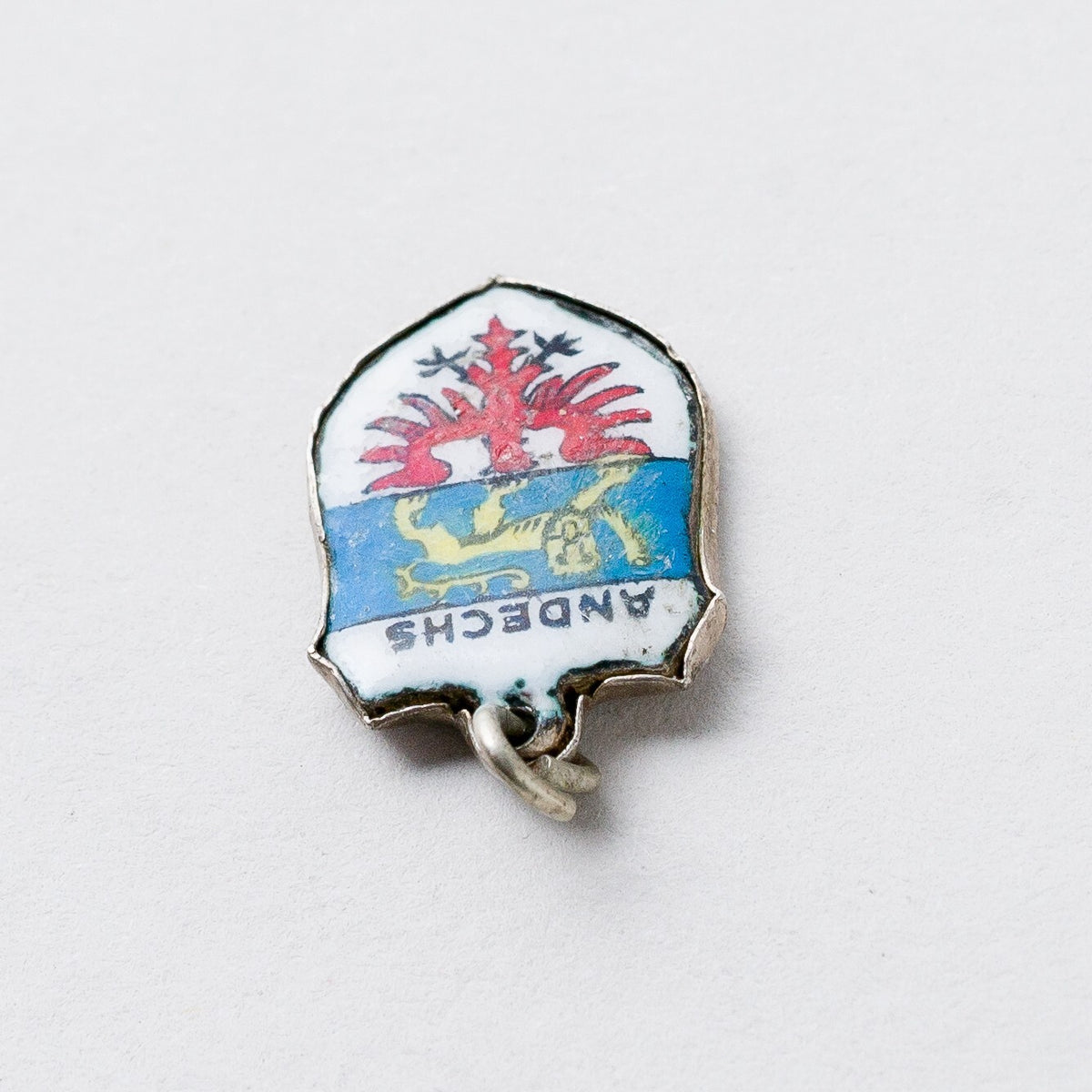 Anhänger 800 Silber Souvenier Andechs 1,5 cm 1,38 g1