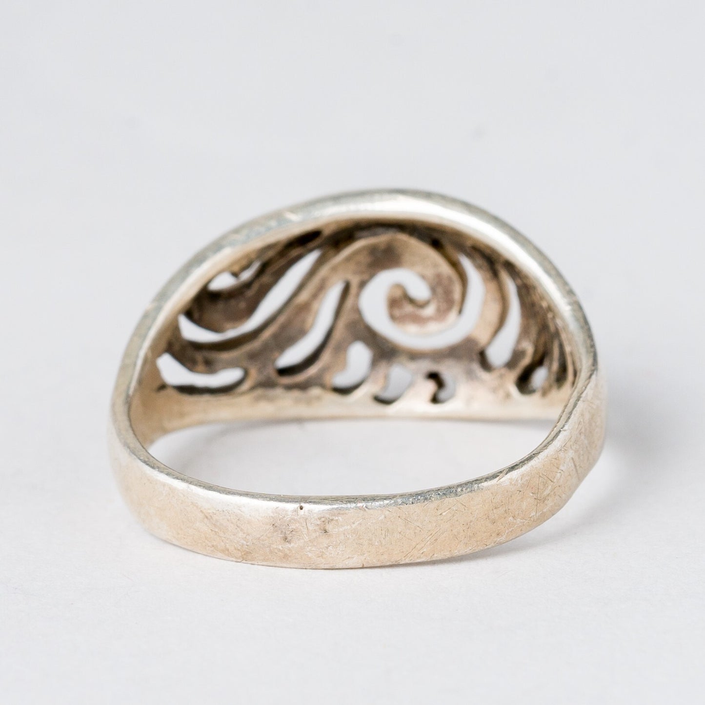 Silber Ring 925 Größe 60 (19,1 mm Ø) 3,83 g3