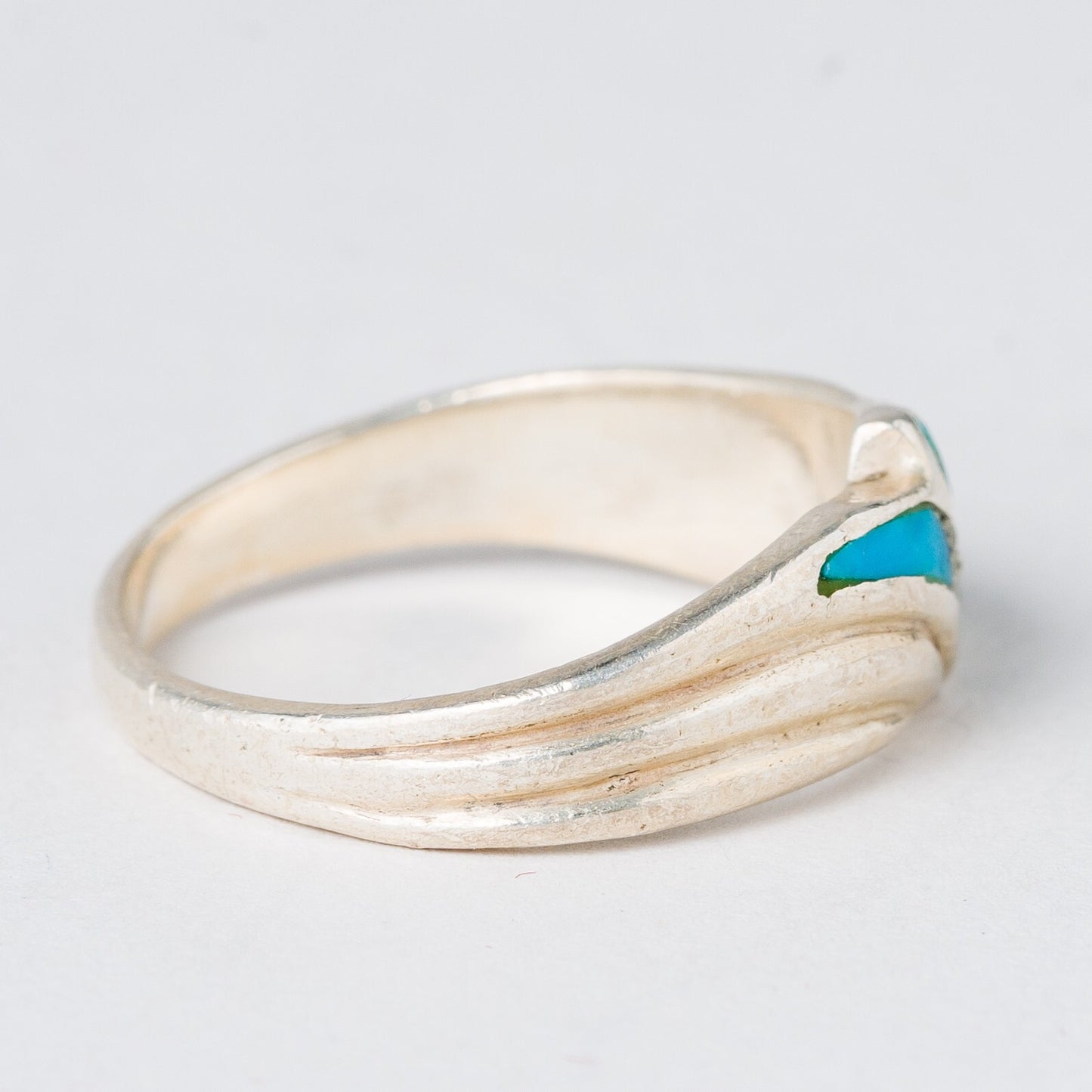 Silber Ring Türkis Größe 57 (18,1 mm Ø) 3,48 g2