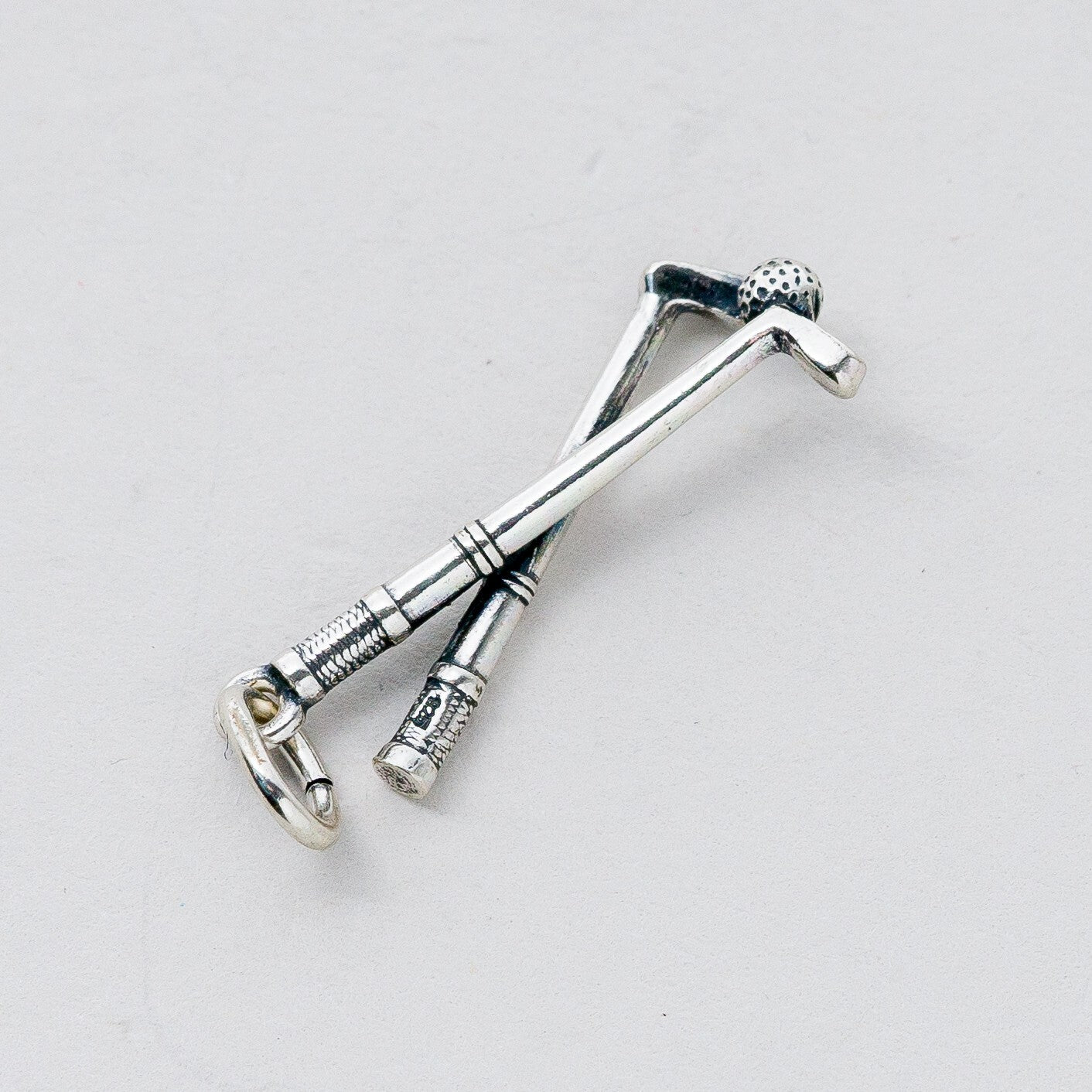 Silber Anhänger 925 Golf Golfschläger 1,42 g5