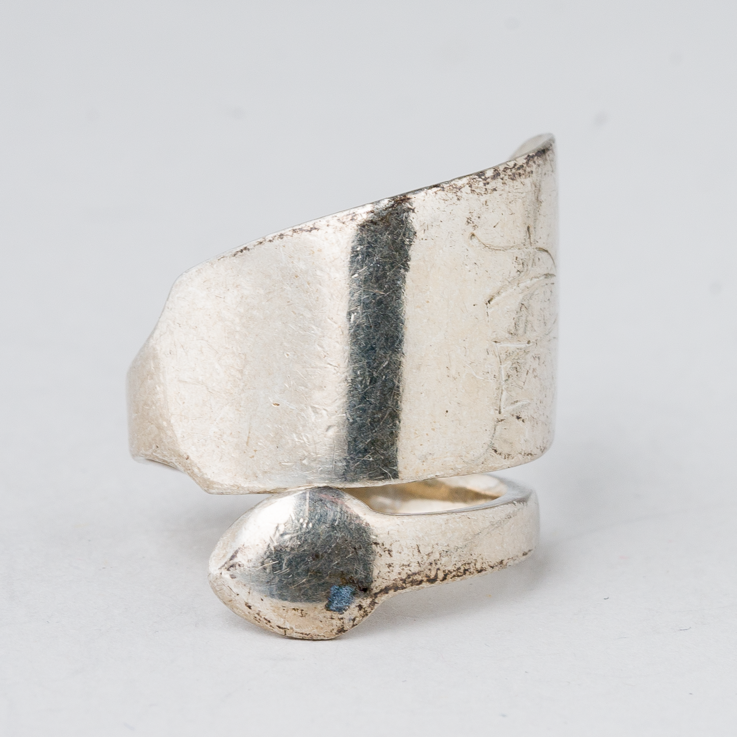 Ring Monogram "AL" 5,35 g 800er Silber Größe flexibel1