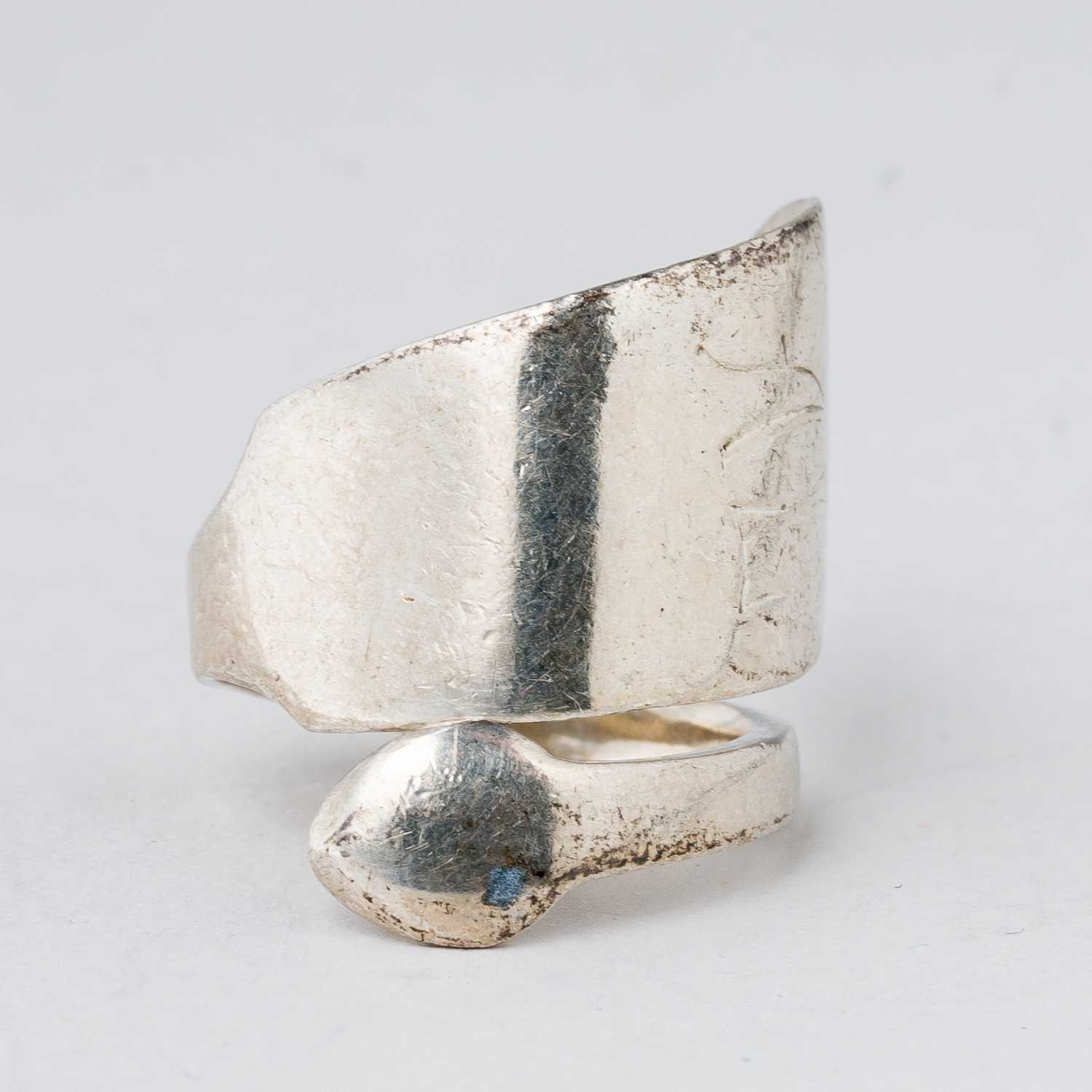 Ring Monogram "AL" 5,35 g 800er Silber Größe flexibel1
