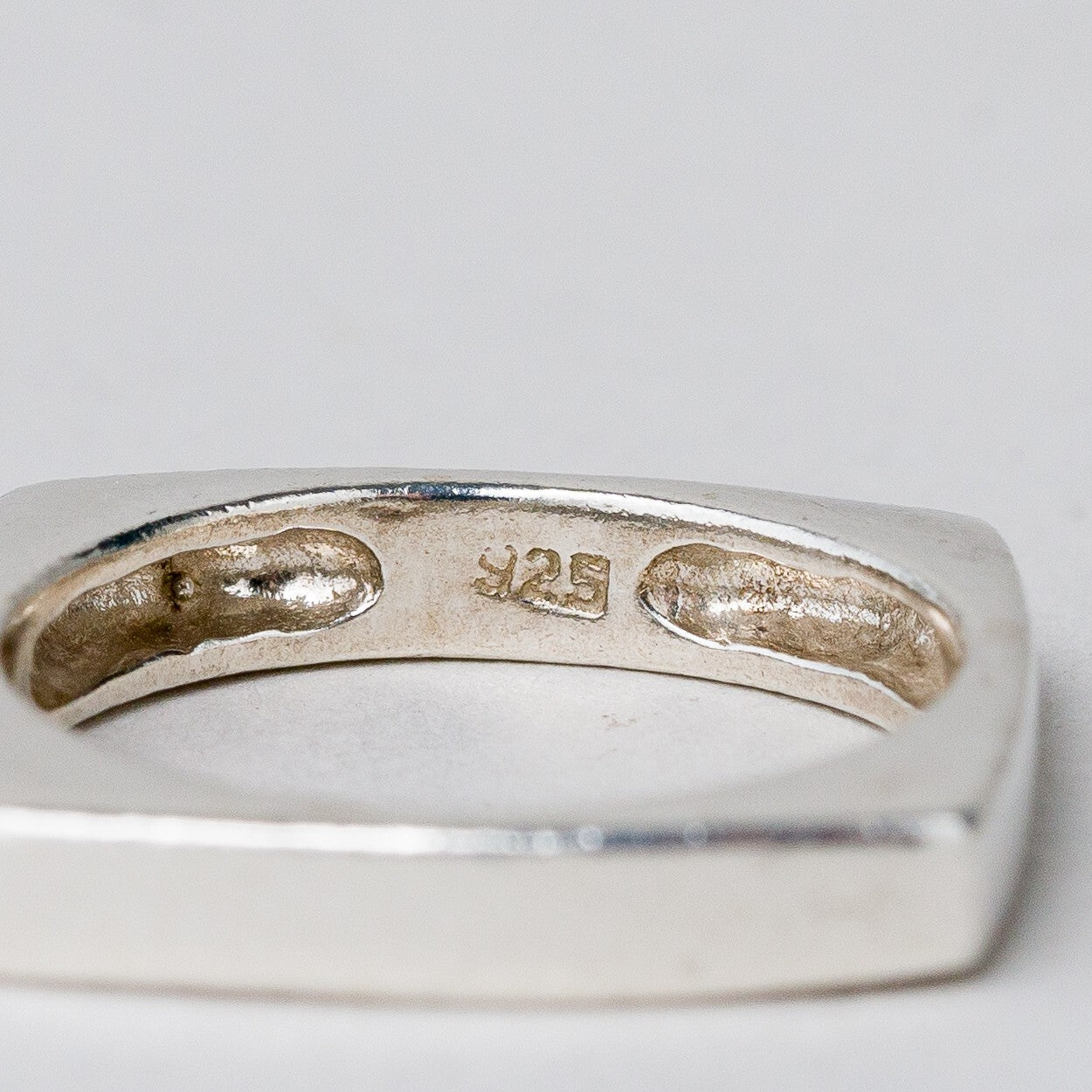 Silber Ring 925 Größe 53 (16,8 mm Ø) 4,39 g8