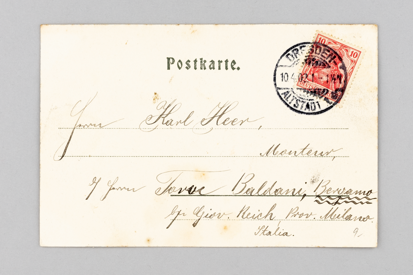 Ansichtskarte Gruss aus Dresden 19020