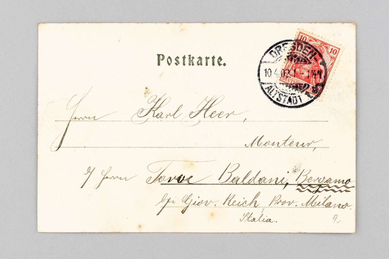 Ansichtskarte Gruss aus Dresden 19020