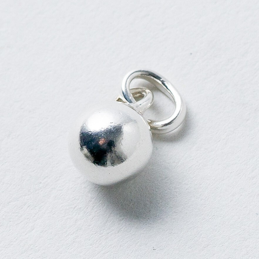 Anhänger Silber Kugel 1,2 cm 0,6 g0
