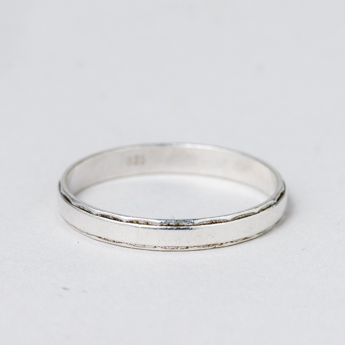 Silber Ring 835 Größe 60 (19,1 mm Ø) 1,42 g0