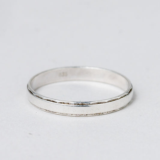 Silber Ring 835 Größe 60 (19,1 mm Ø) 1,42 g0