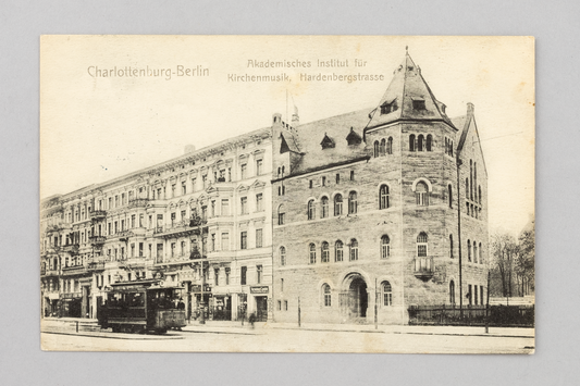 Ansichtskarte Berlin Charlottenburg Institut für Kirchenmusik 19100