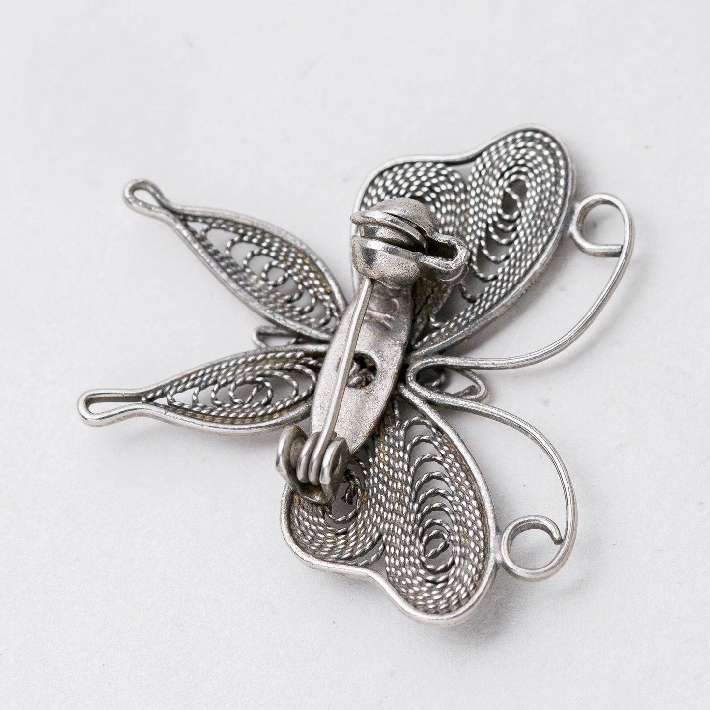 Brosche Silber Schmetterling filigran 3,2 cm 3,33 g2