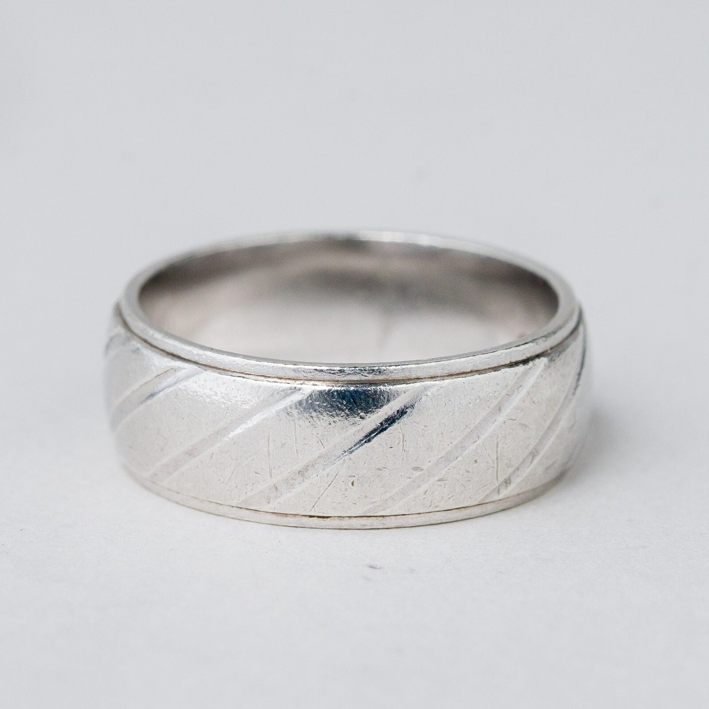 Silber Ring 925 Größe 61 (19,4 mm Ø) 7,83 g1