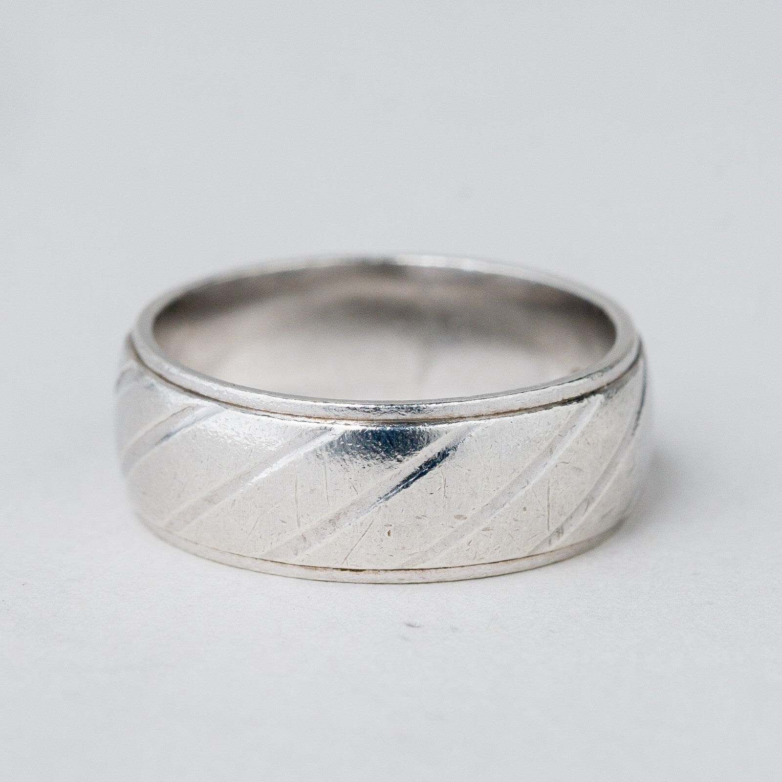 Silber Ring 925 Größe 61 (19,4 mm Ø) 7,83 g1