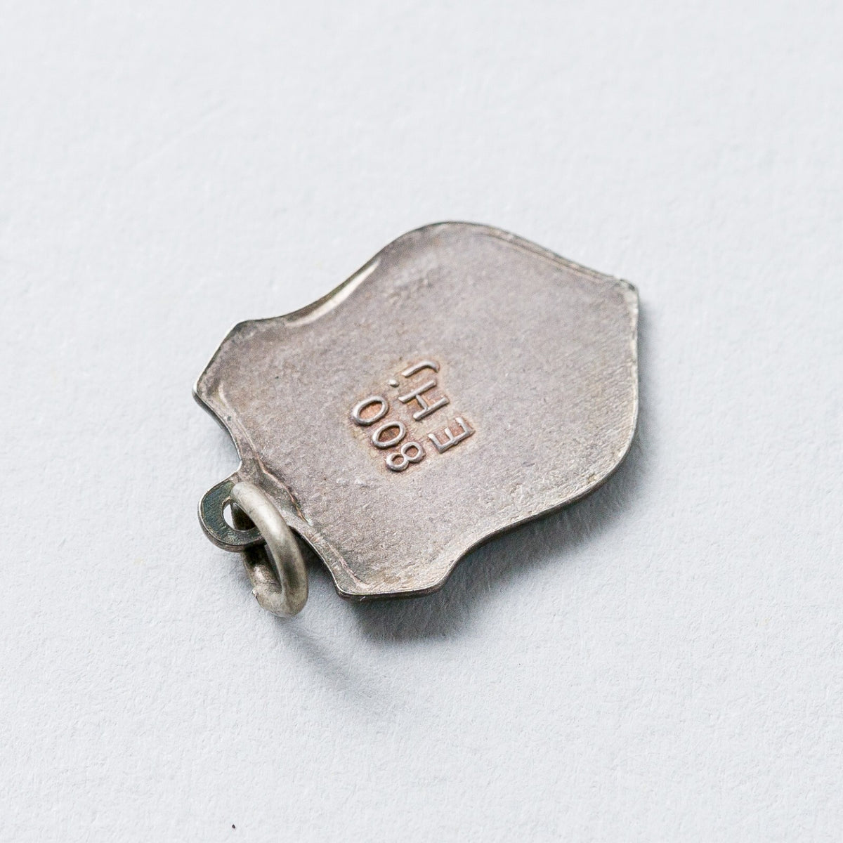 Anhänger 800 Silber Souvenir Anhänger Berchtesgaden 1,5 cm 0,77 g6