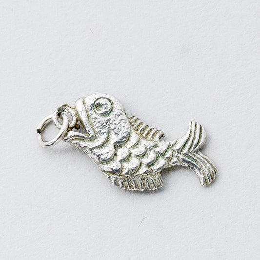 Silber Anhänger Kettenanhänger Fisch 1,6 g0