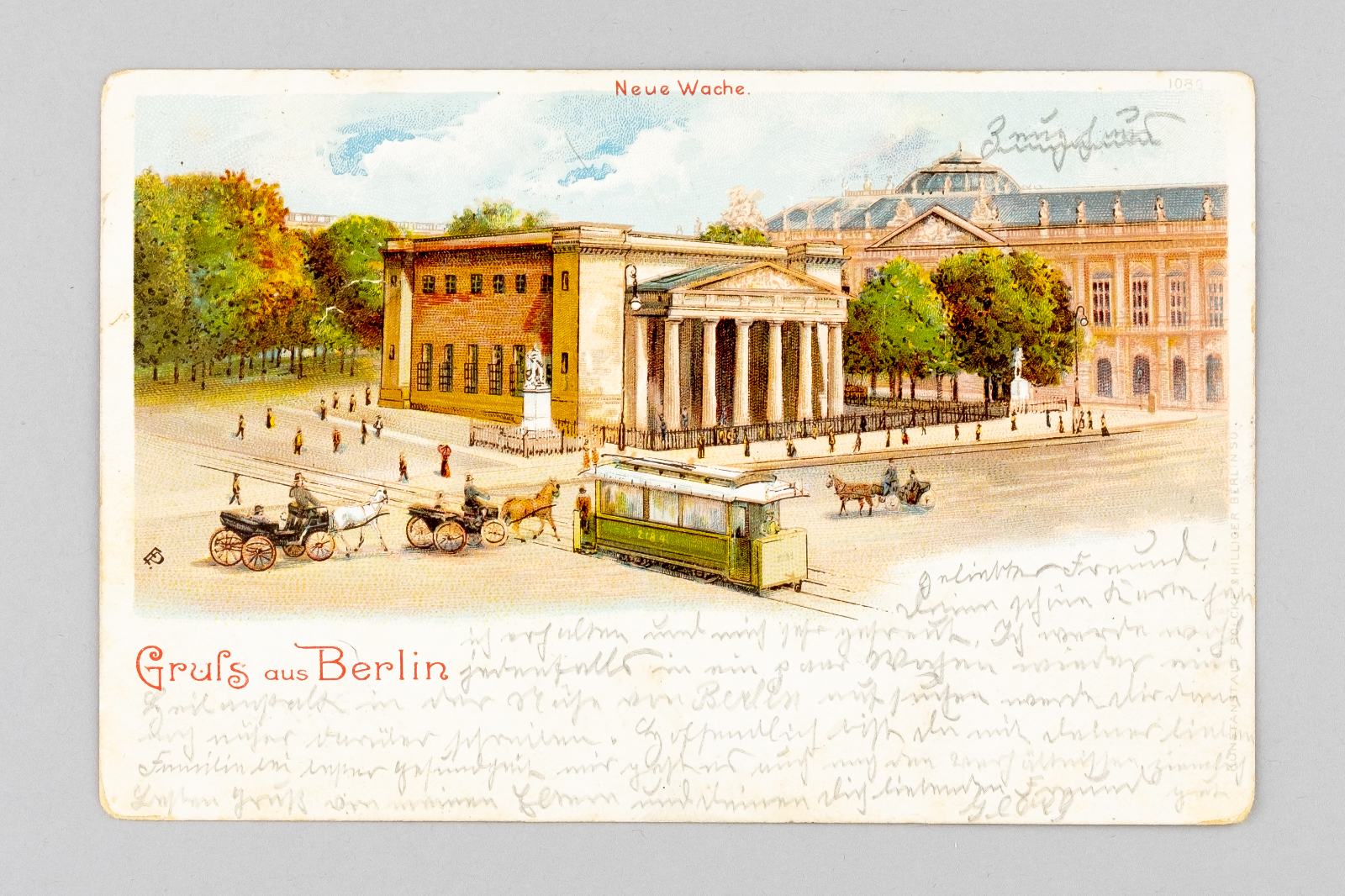 Ansichtskarte Gruss aus Berlin Neue Wache 18990