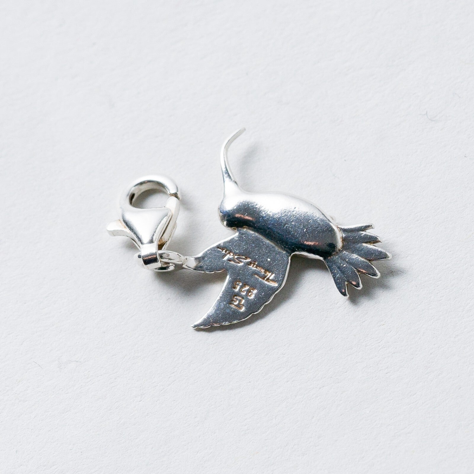 Thomas Sabo Charm Anhänger 925 Silber Kolibri 2,6 cm 1,6 g6