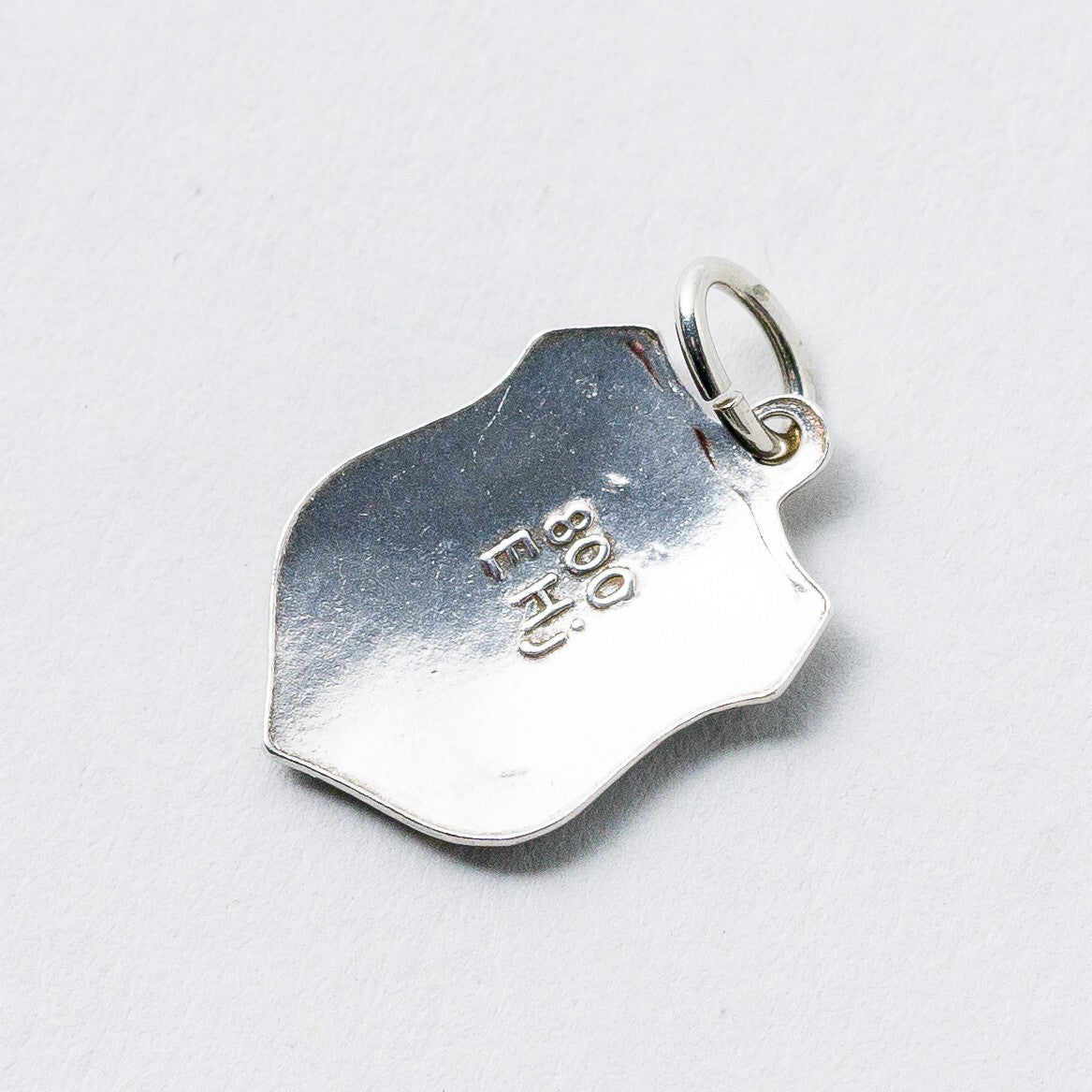 Anhänger 800 Silber Souvenir Anhänger Lüneburger Heide 1,5 cm 0,81 g3