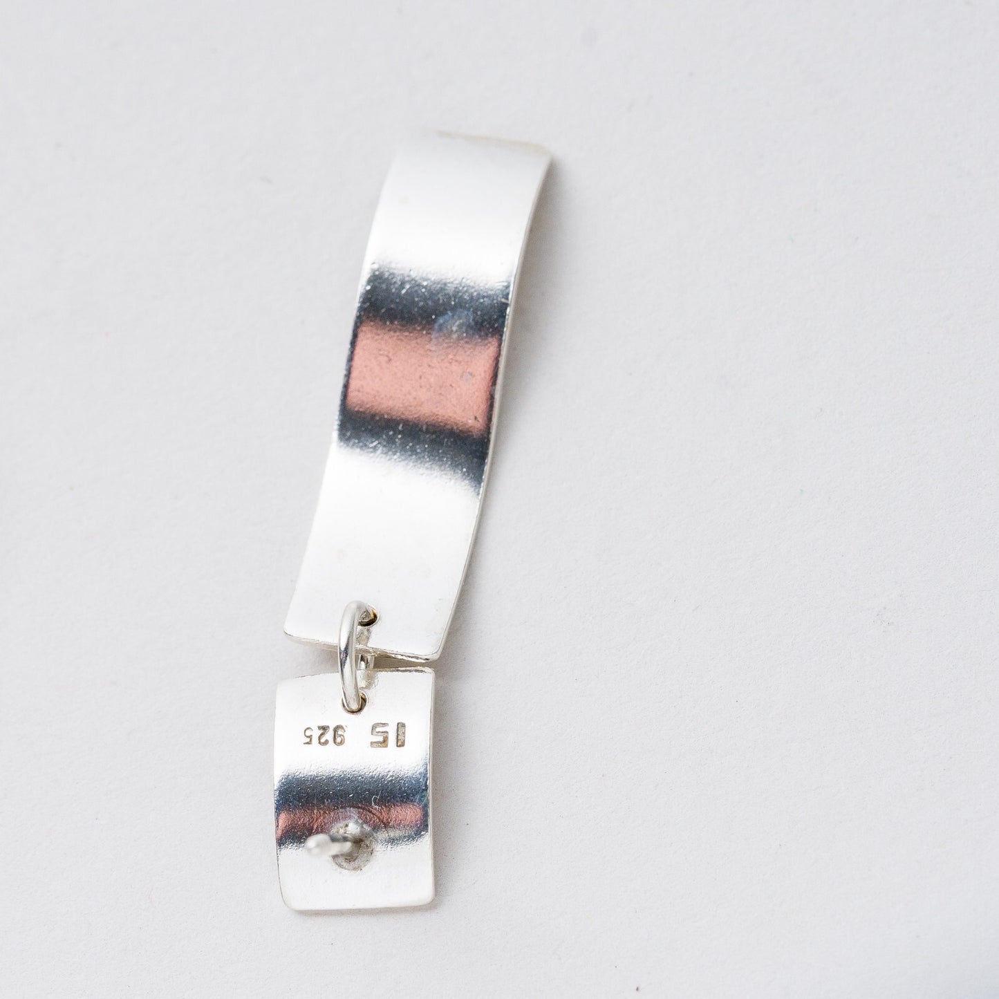Einzelner Ohrring Hängeohrring 925 Silber 2,84 g5
