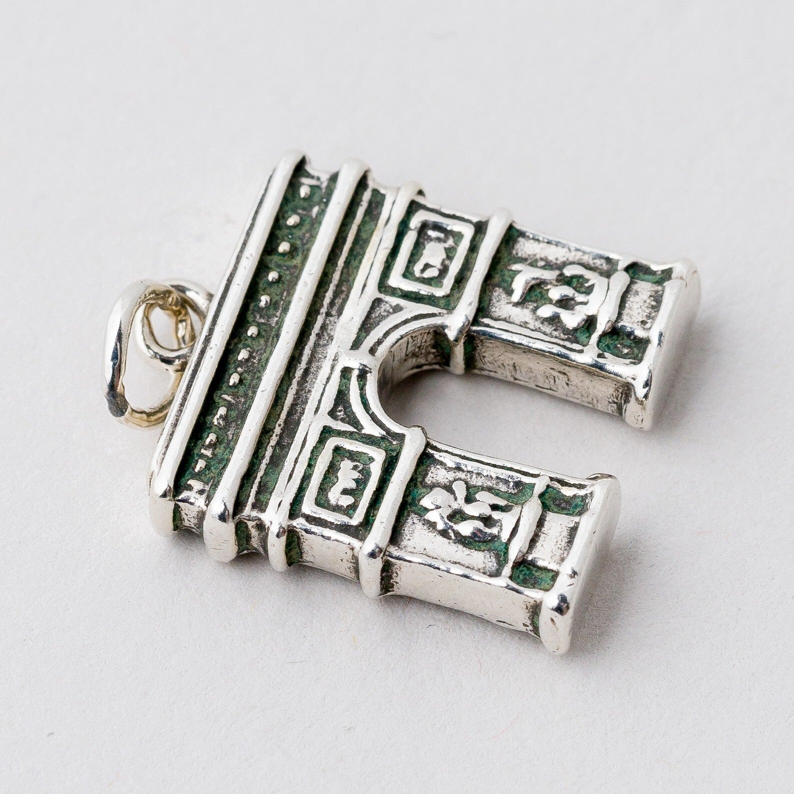 Anhänger 835 Silber Arc de Triomphe 2,5 cm 8,75 g7