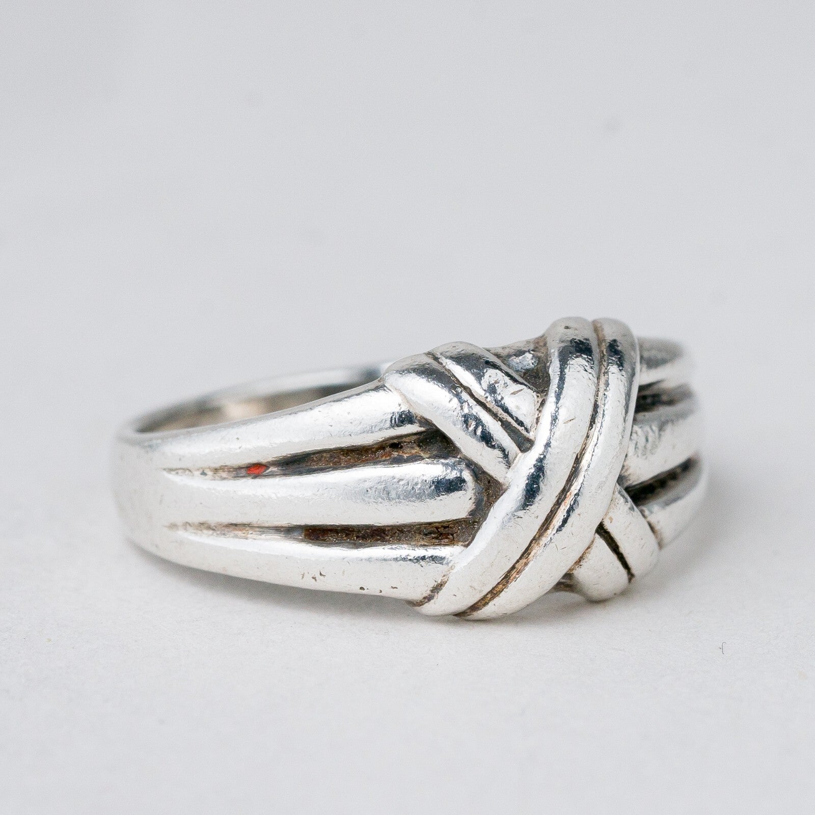 Silber Ring 925 Größe 61 (19,4 mm Ø) 5,45 g1