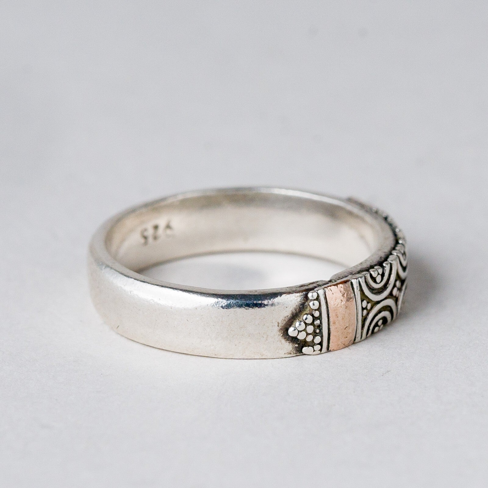Silber Ring 925 Größe 54 (17,2 mm Ø) 3,75 g4