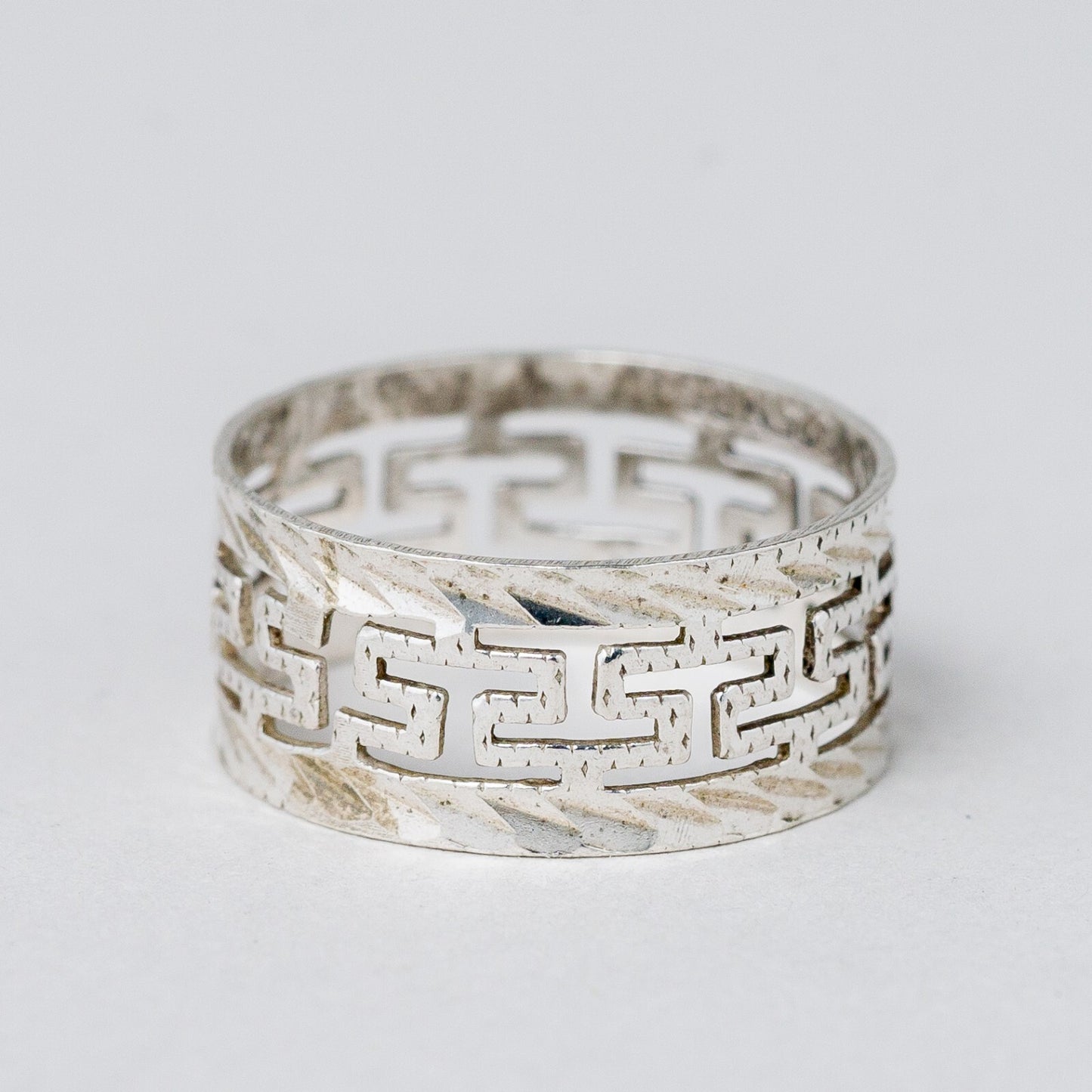 Silber Ring 925 Größe 51 (16,2 mm Ø) 1,28 g1