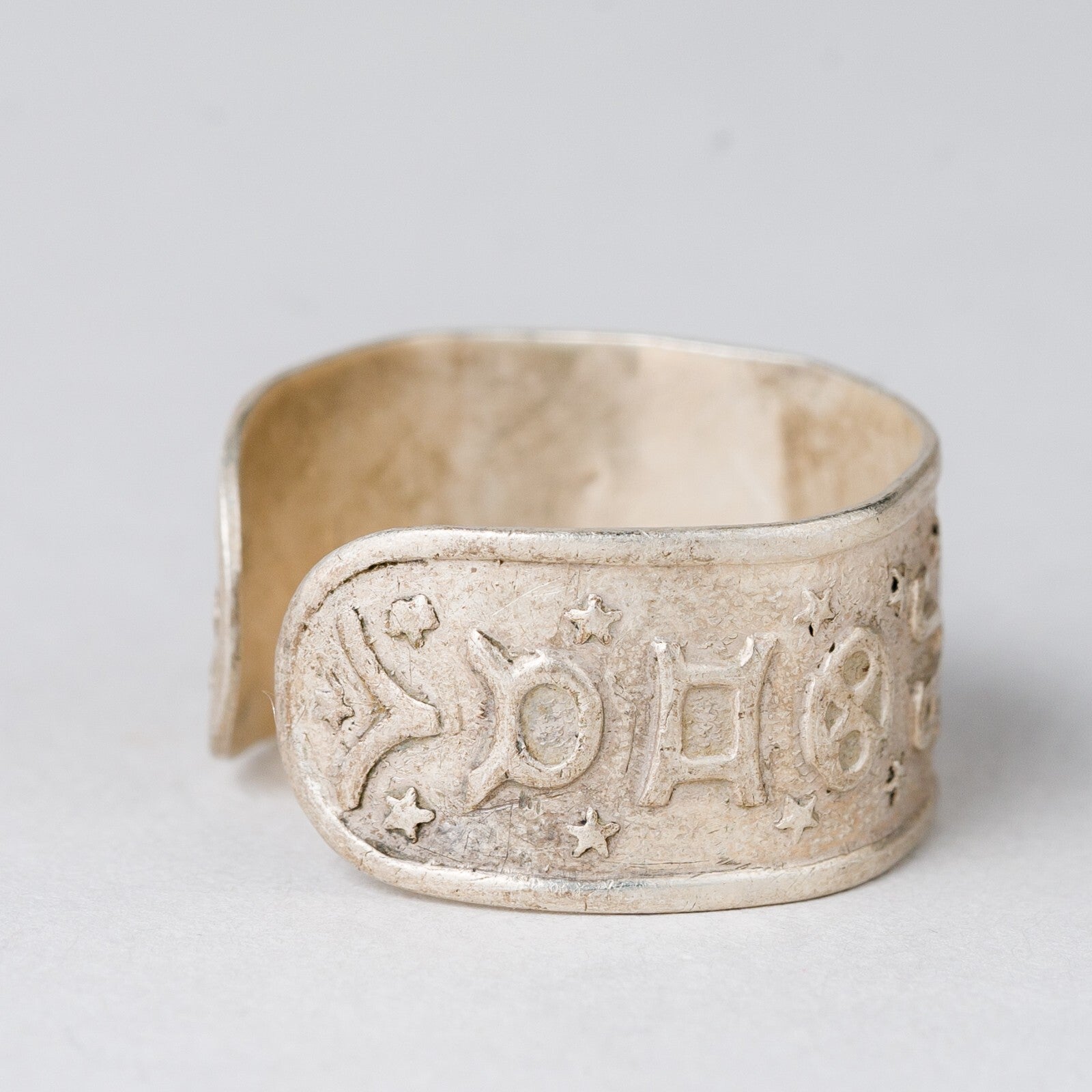 Ring 2,97 g Silber Größe flexibel ca. 593