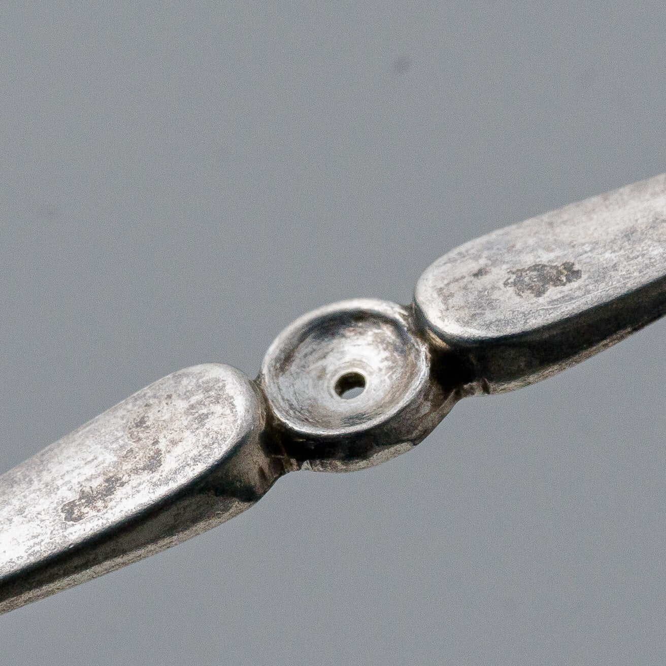 Silber Brosche Spange 835 Ohne Stein 1,97 g6