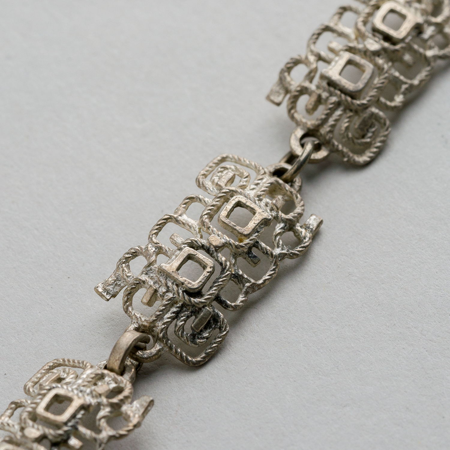 Armband 1 cm breit Silber 8,75 g 18 cm3