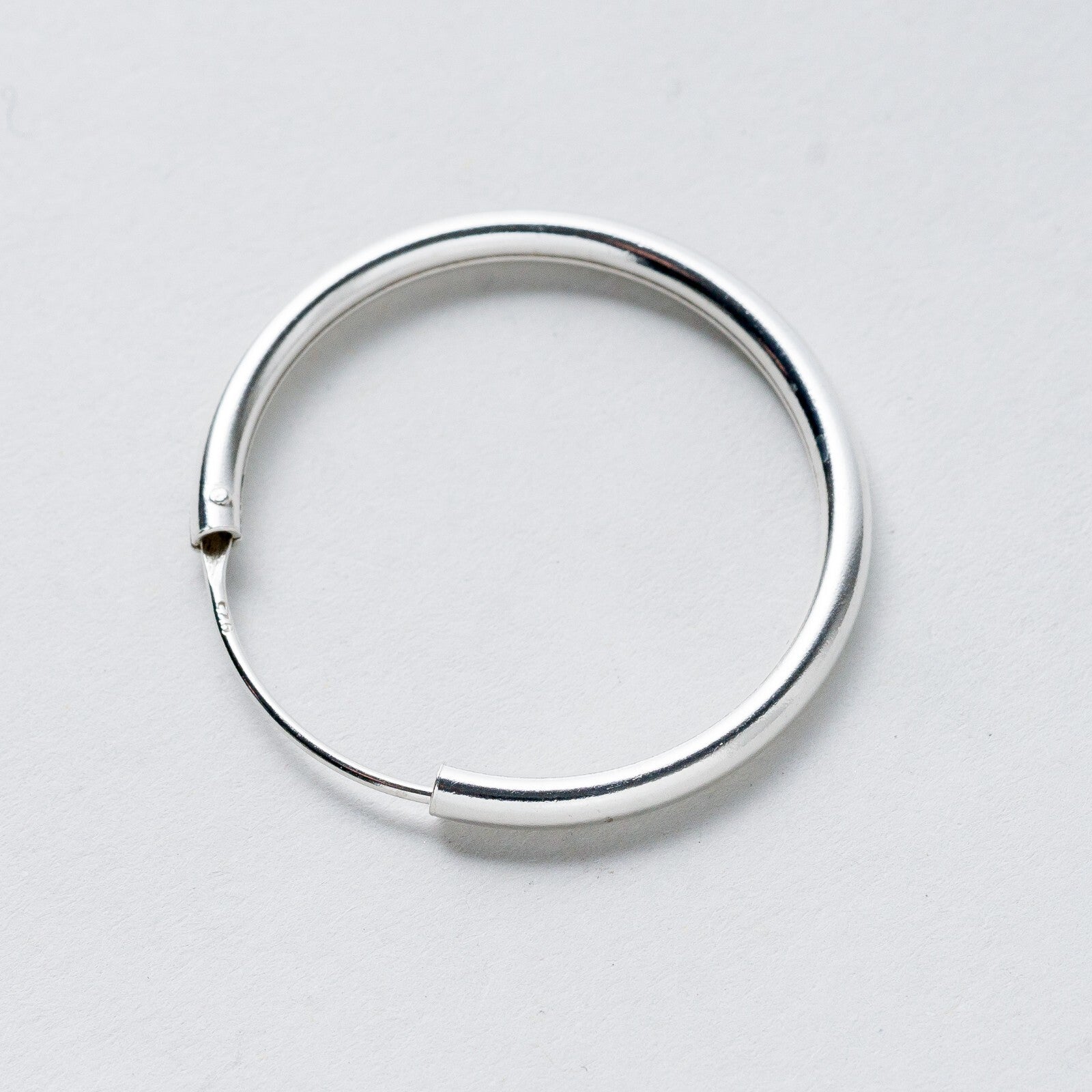 Einzelner Ohrring Creole Silber 925 1,78 g5
