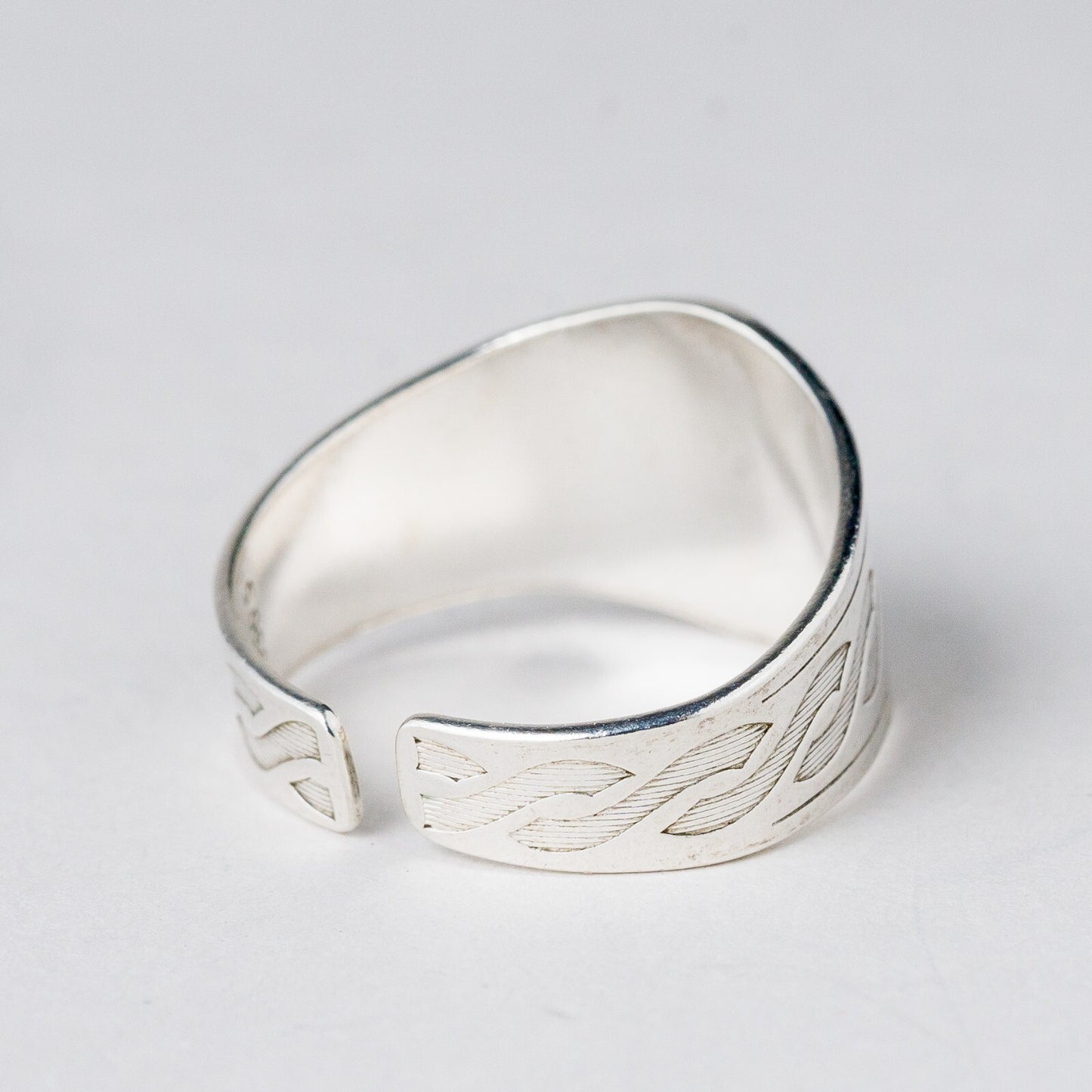 Silber Ring 830 Größe flexibel ca. 56 2,83 g3