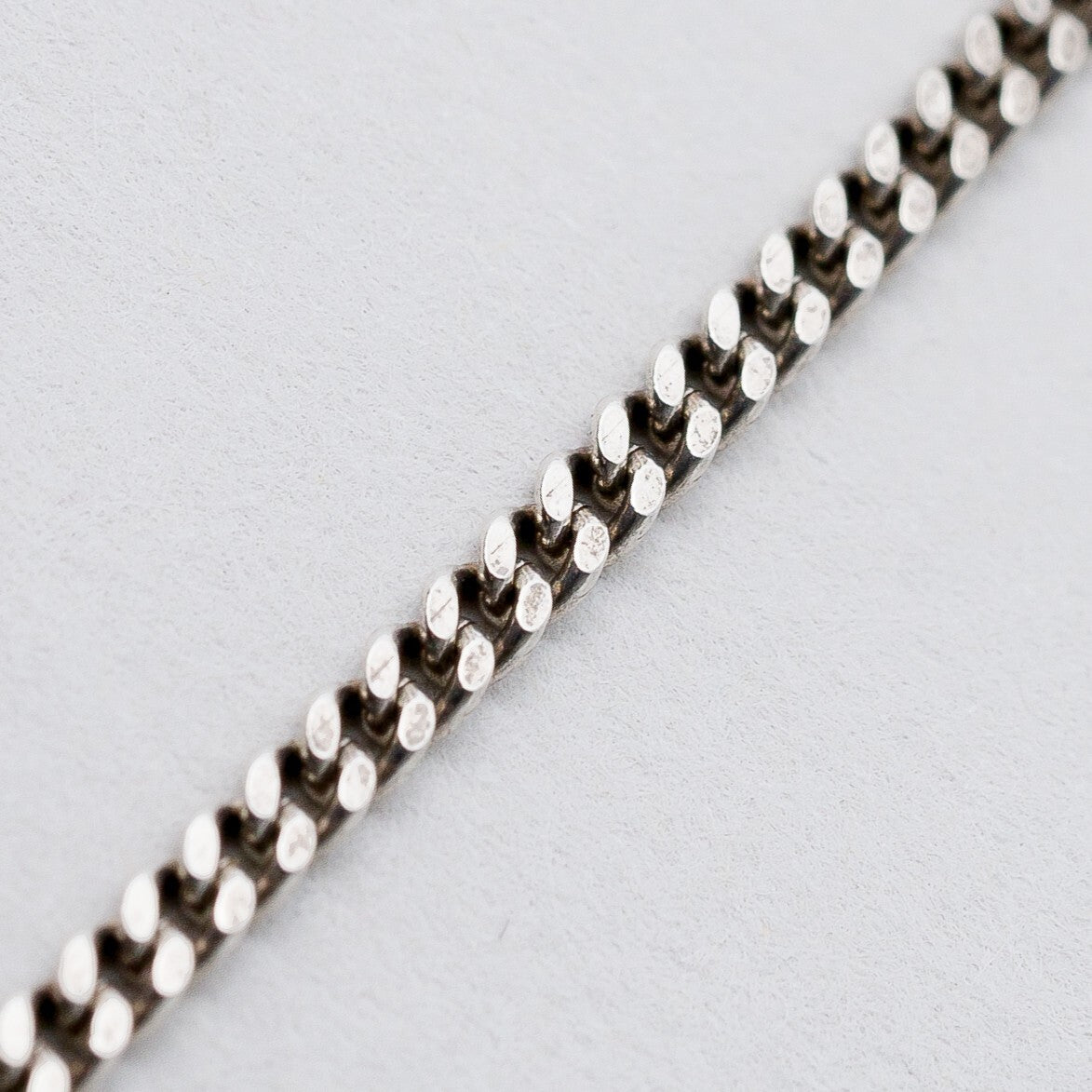 Halskette Panzerkette Silber 2 mm 50 cm 5,35 g2