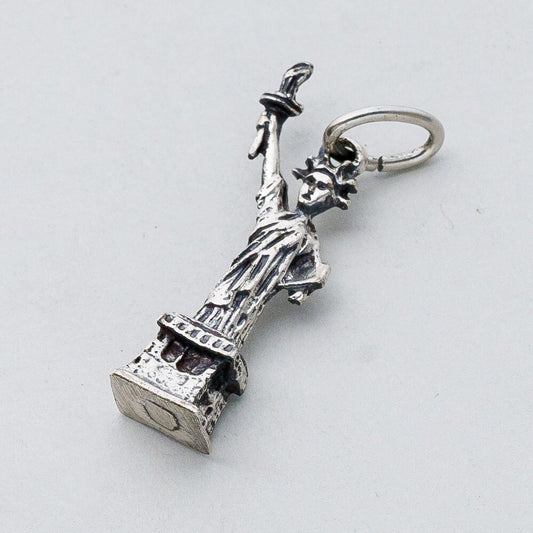 Silber Anhänger Kettenanhänger 925 Freiheitsstatue 2,24 g0