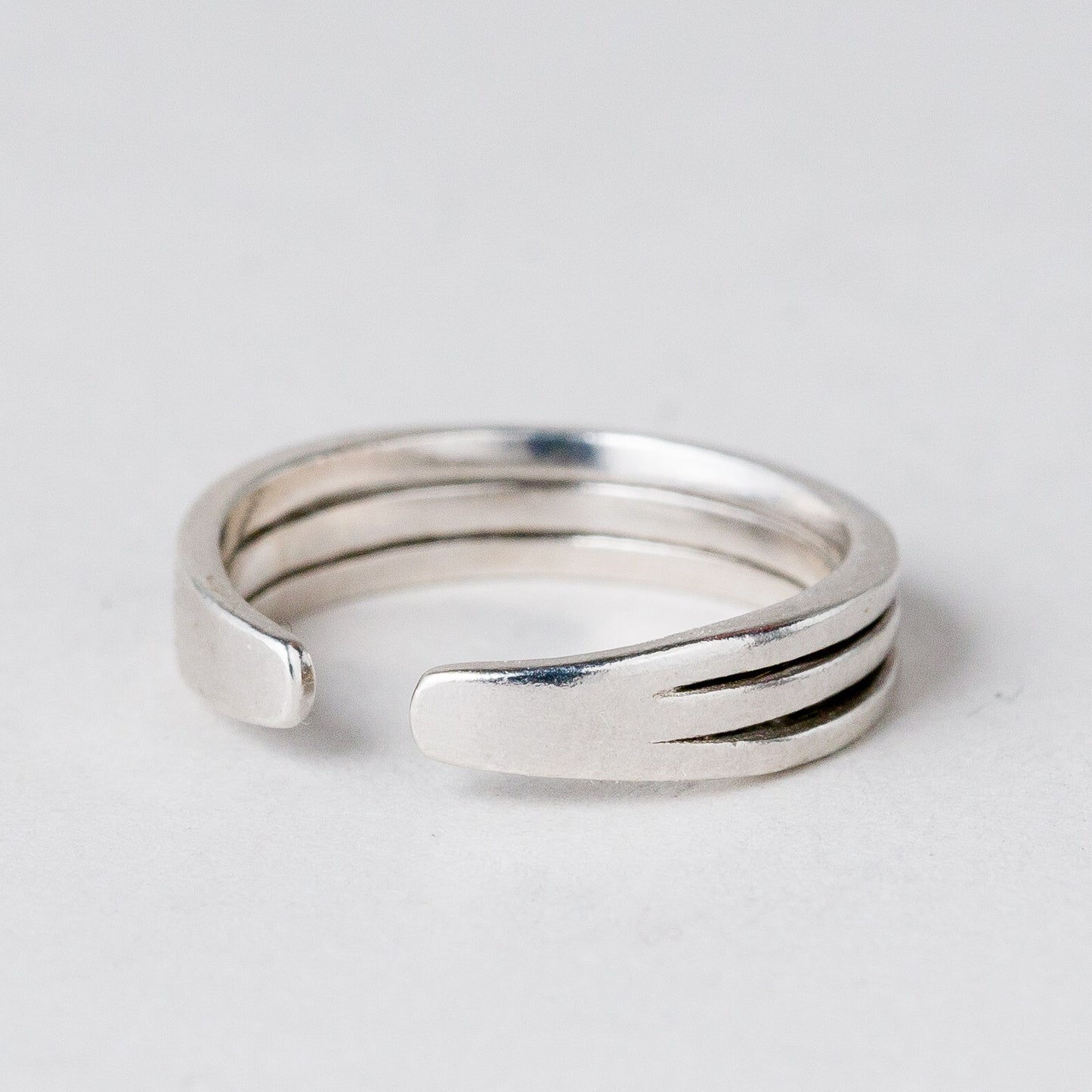 Silber Ring 925 Größe flexibel ca. 49 2 g3
