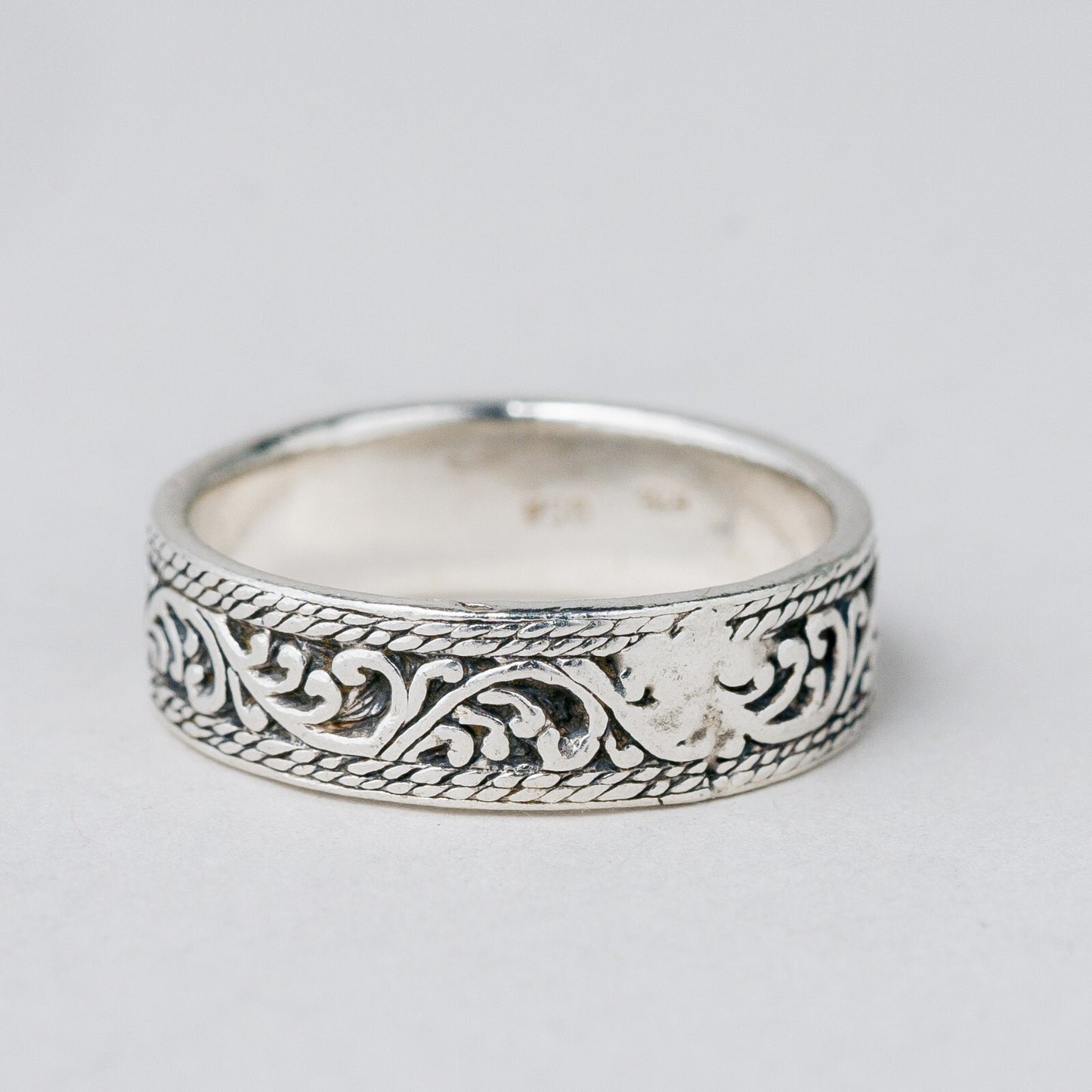 Silber Ring 925 Größe 57 (18,1 mm Ø) 4,77 g1