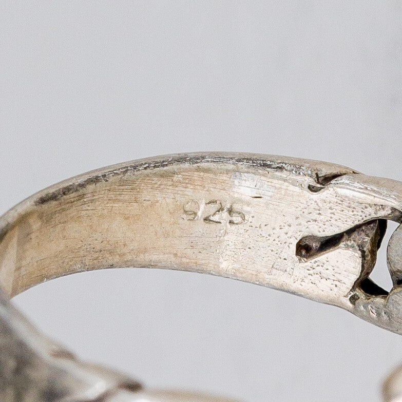 Ring Opal 3,79 g 925er Silber Größe 52 (16,5 mm Ø)5