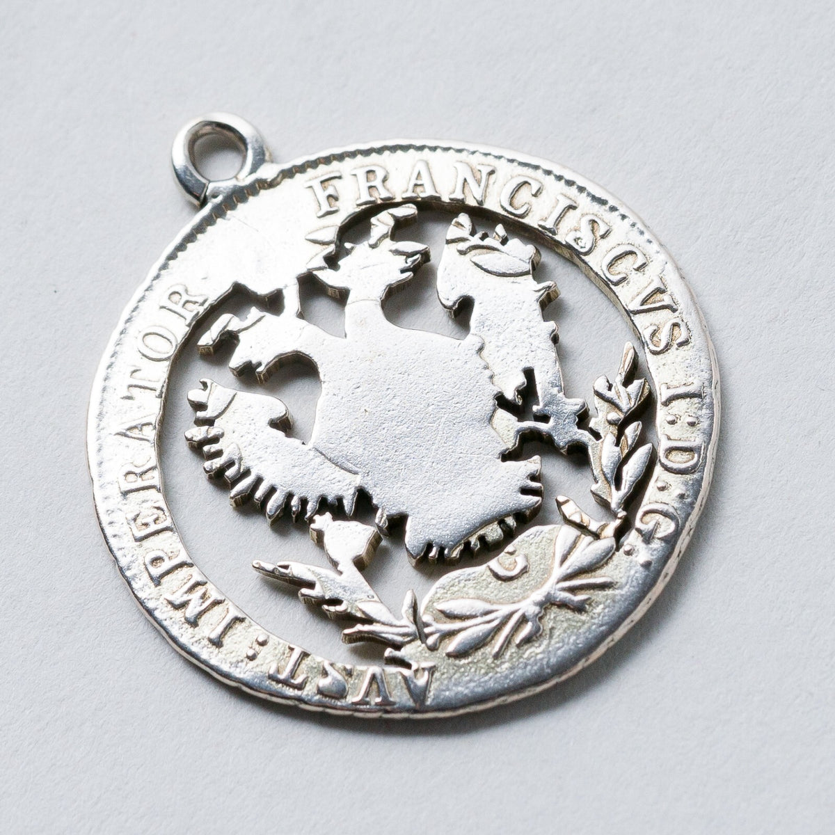Anhänger Silber 20 Kreuzer 1815 3,1 cm 4,8 g4
