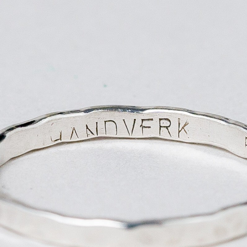 Silber Ring 925 Größe 54 (17,2 mm Ø) 0,97 g7
