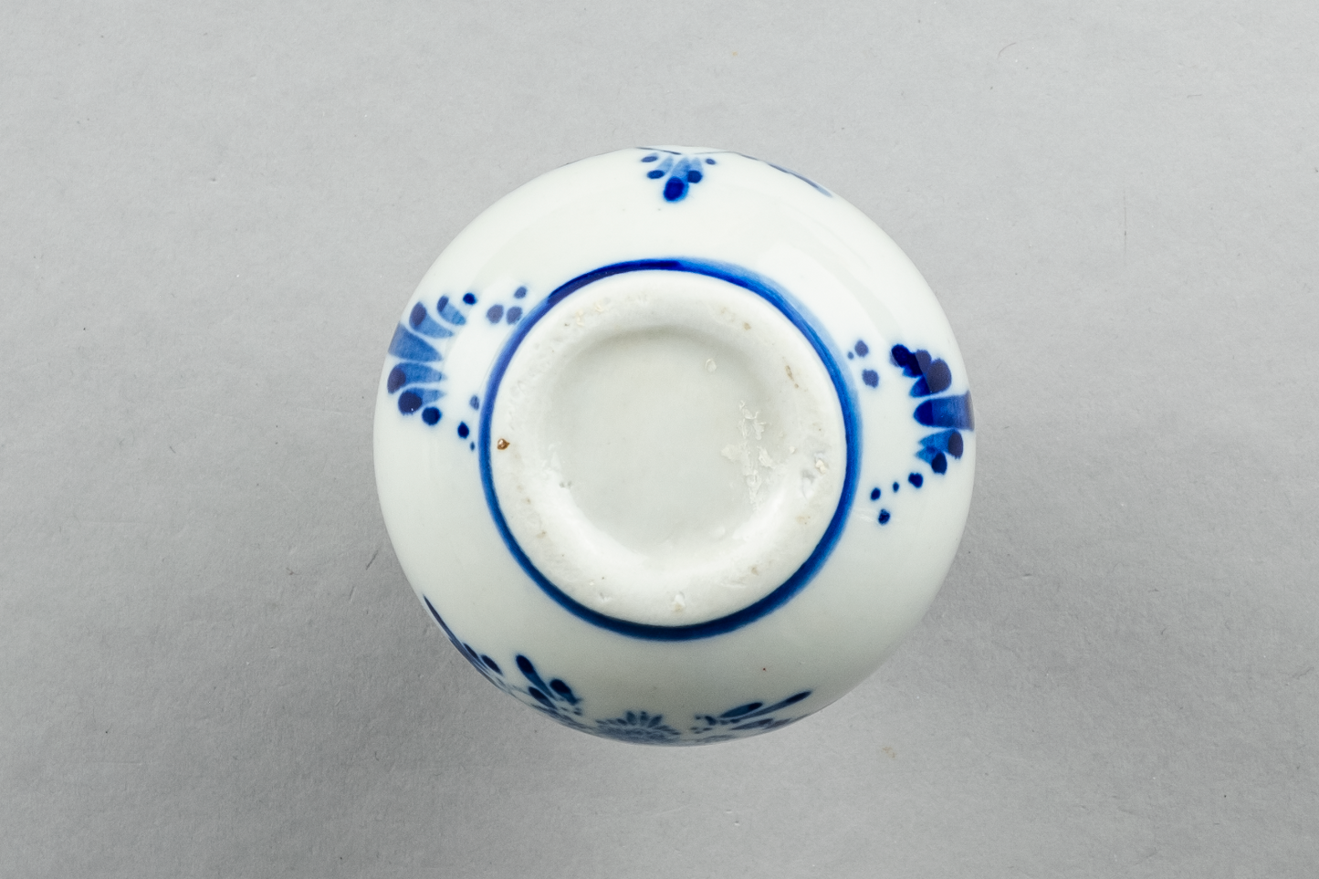 Vase Windmühle 11 cm Blaue Unterglasur4