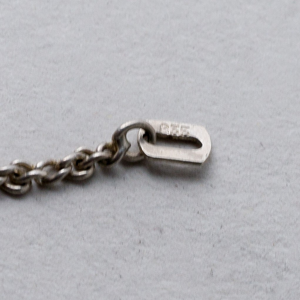 Silber Halskette 835 Panzerkette 1,6 mm 66 cm 4,52 g5