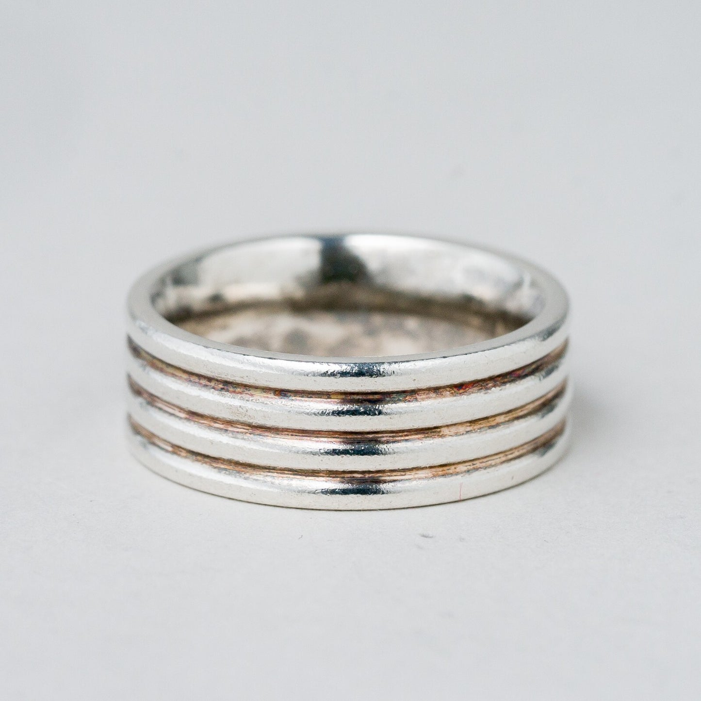 Silber Ring 925 Größe 55 (17,5 mm Ø) 9,6 g2