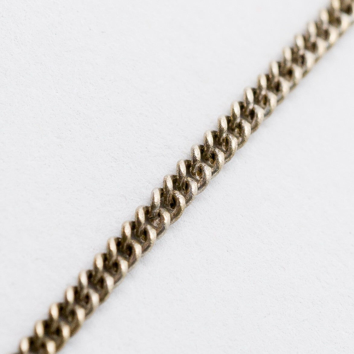 Halskette Panzerkette Silber 2 mm 41 cm 3,17 g0