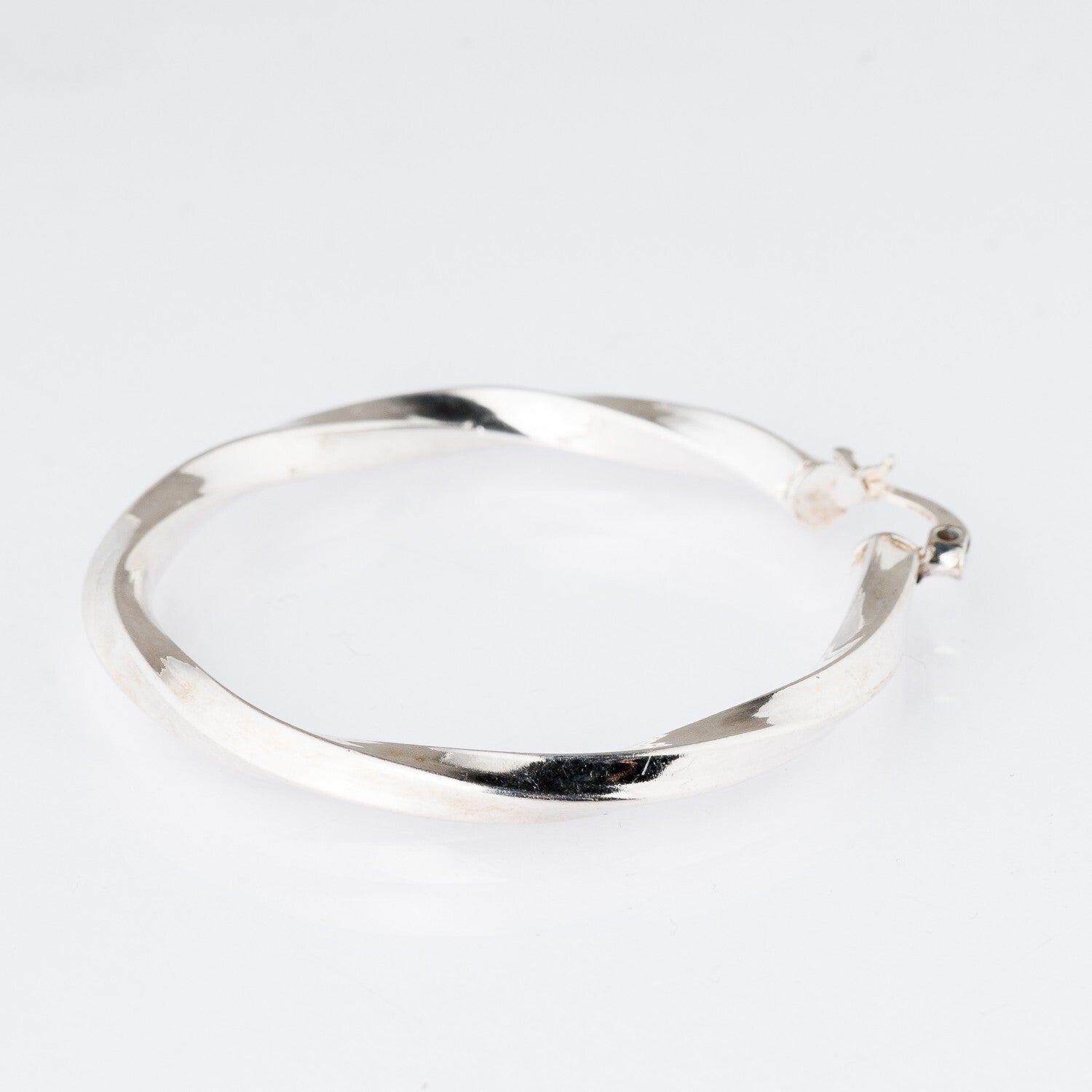 Einzelner Ohrring Creole Silber 5,11 g1