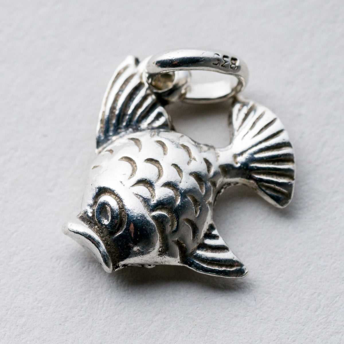 Anhänger Silber 835 Fisch 1,5 cm 1,49 g3