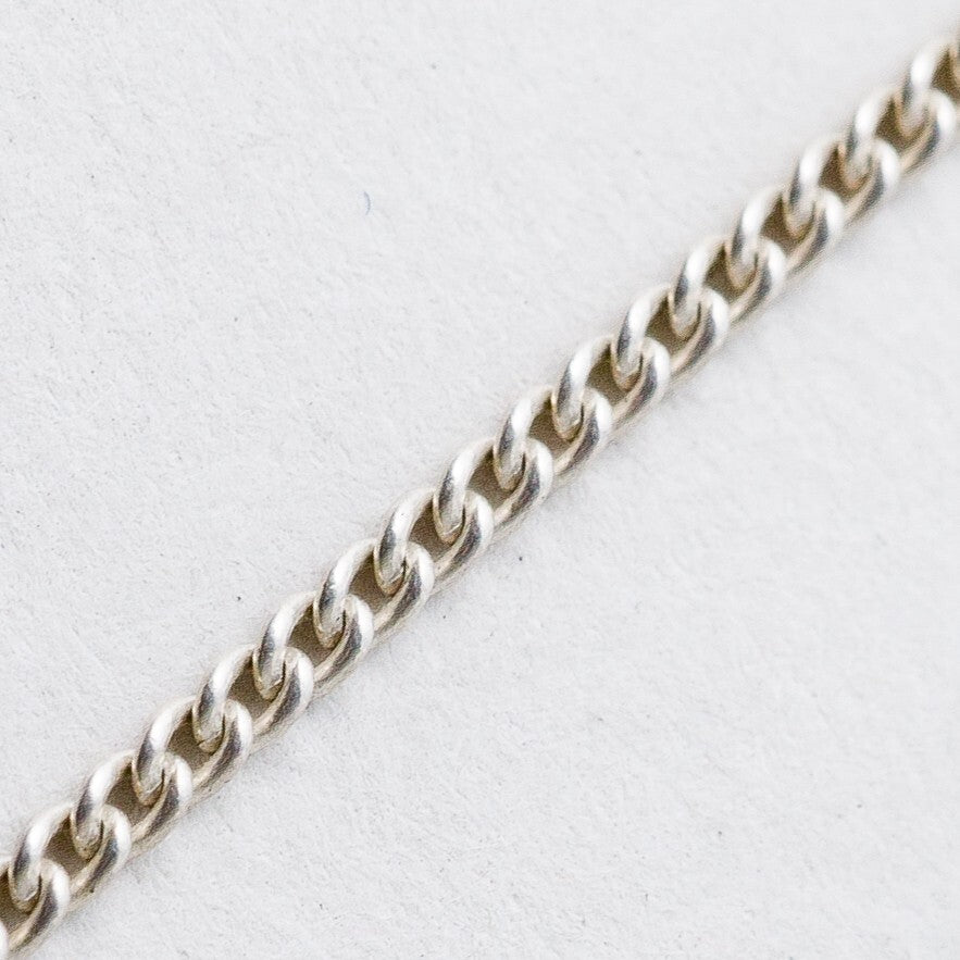 Silber Halskette 835 Panzerkette 1,6 mm 70 cm 5,22 g2