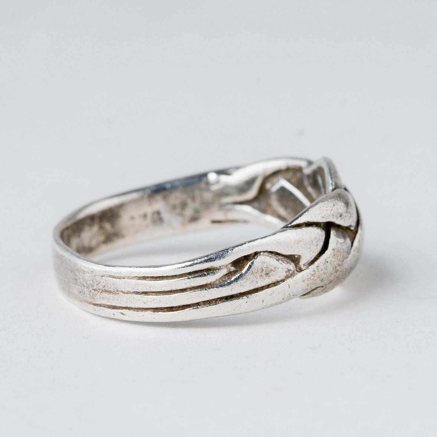 Silber Ring 925 Größe 56 (17,8 mm Ø) 3,54 g2